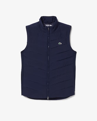 Chaleco de golf Lacoste SPORT acolchada para mujer