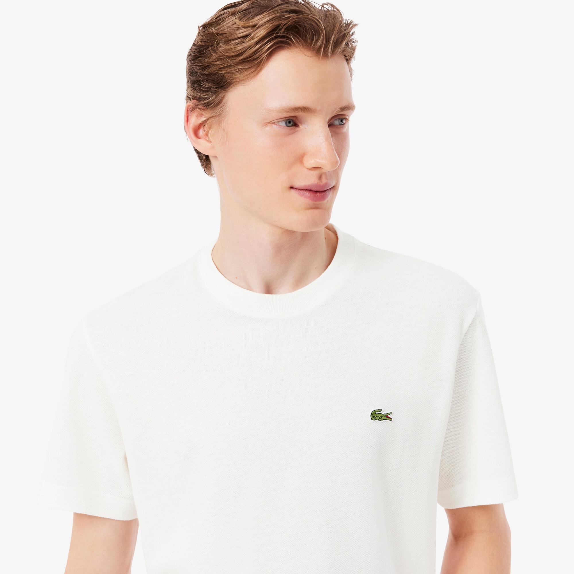 Heavy Cotton and Linen Piqué T-Shirt - All Men's Clothing - New In