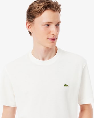Heavy Cotton and Linen Piqu&eacute; T-Shirt
