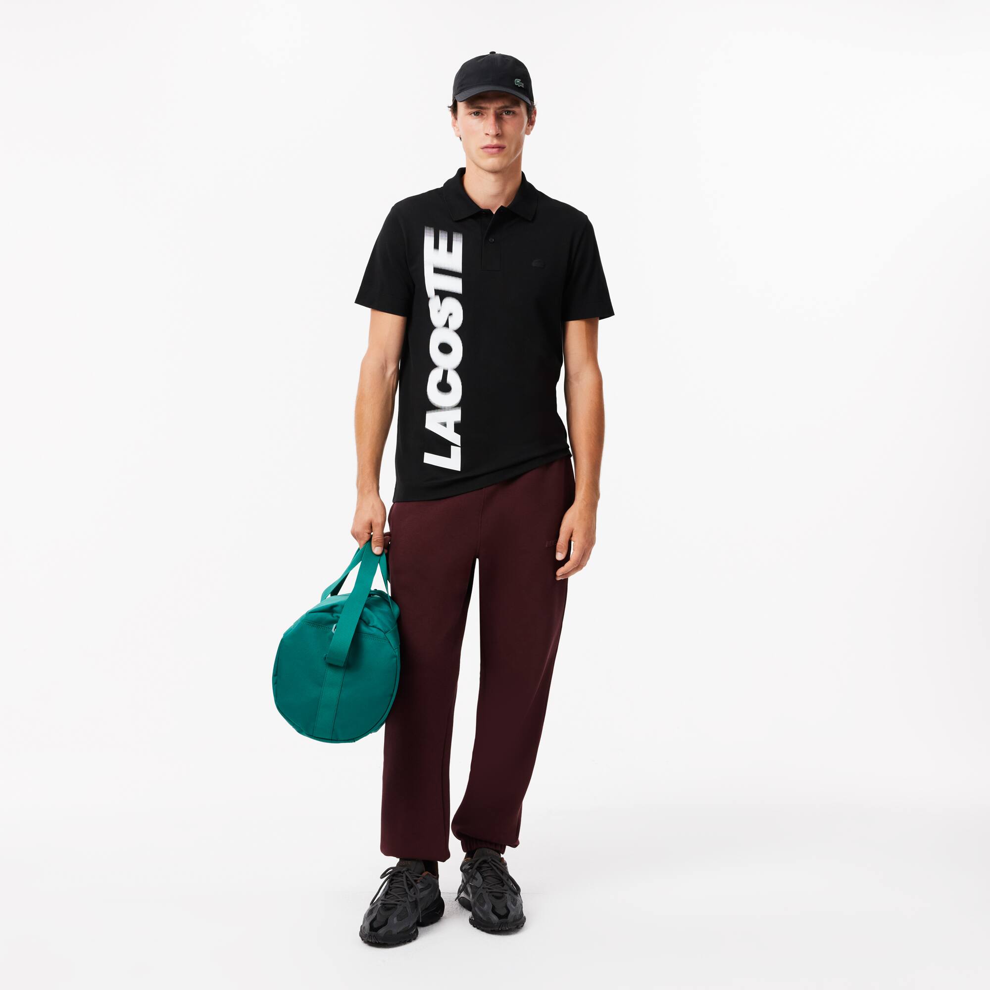 Men's Regular Fit Lacoste Movement Printed Polo - Polo Shirts