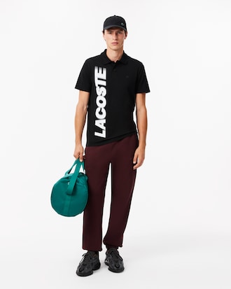 Men's Regular Fit Lacoste Movement Printed Polo