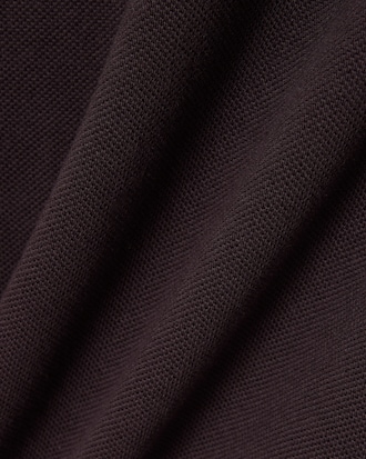 Classic Fit Badge Accent Piqué Polo Shirt