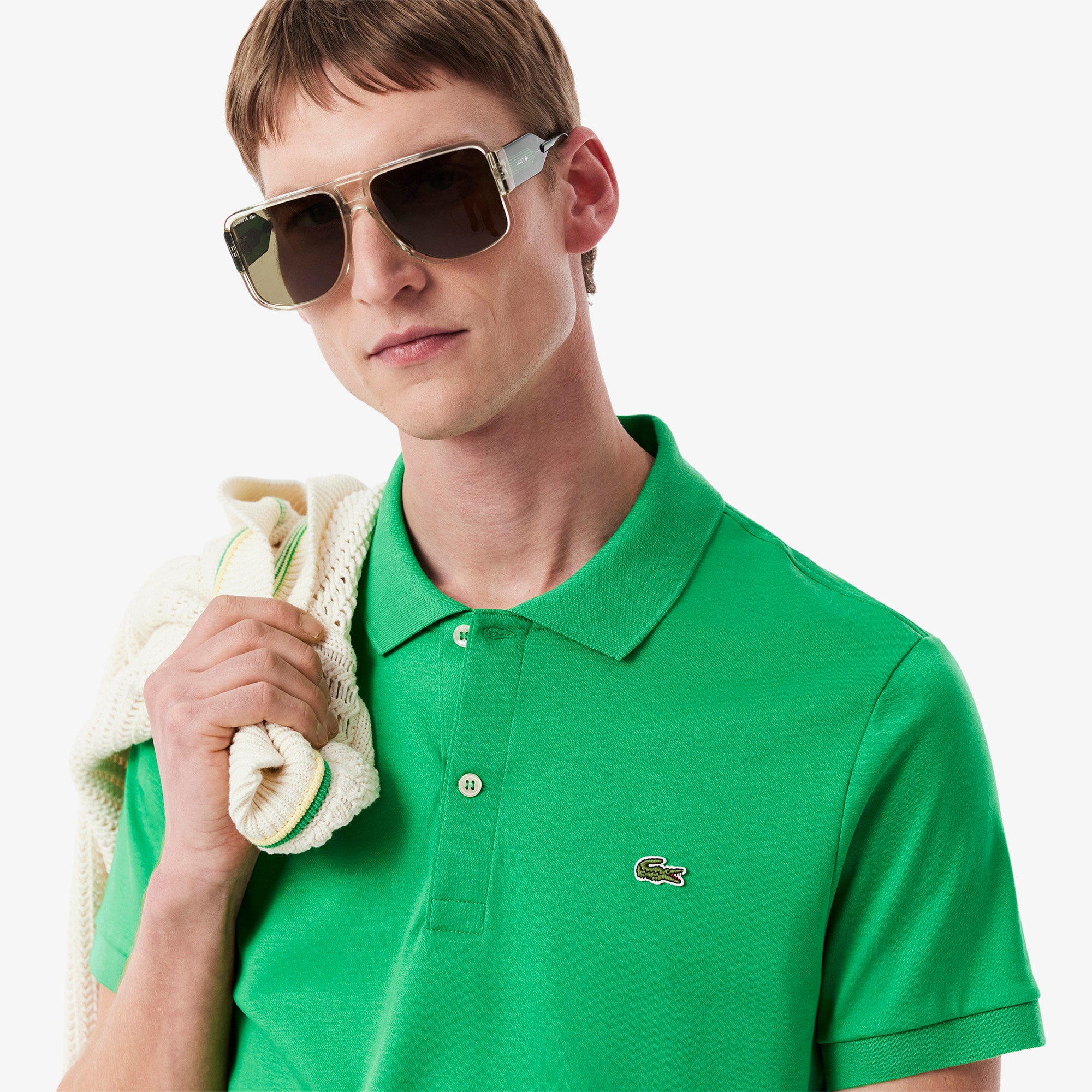 Men's Regular Fit Pima Cotton Polo - Polo Shirts - New In