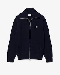 Men's Wool Zip-Up Sweater