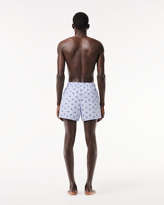 Men's Crocodile Print Swim Trunks