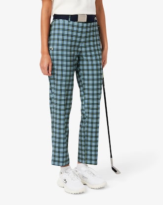 Pantalones de golf el&aacute;sticos con protecci&oacute;n UV y corte ajustado para mujer