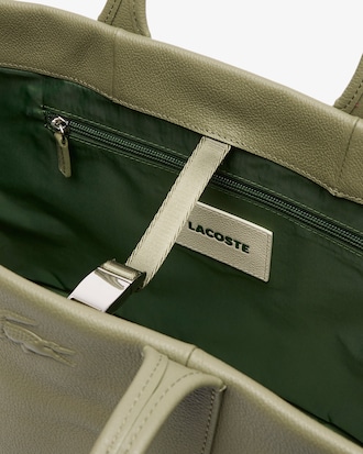 Large City Court Grain Leather Tote