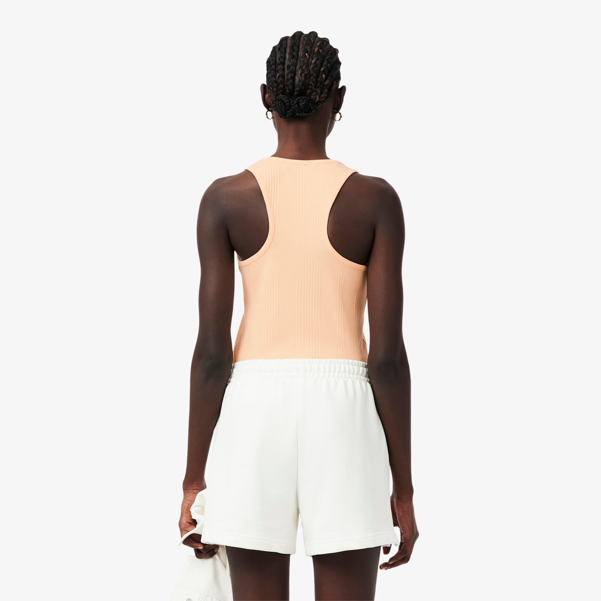 Slim Fit Ribbed Cotton Tank Top
