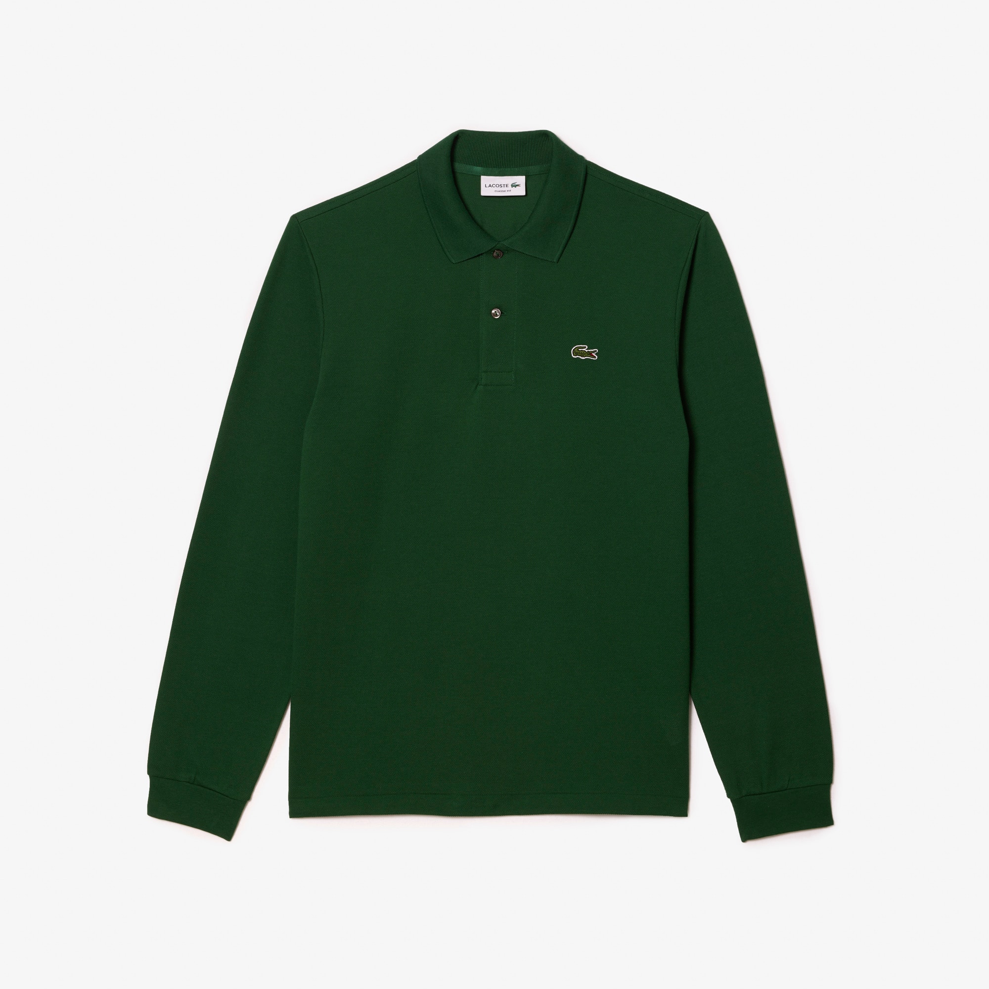 70's ~ Made In France Lacoste Long Sleeve Polo Shirt / Size