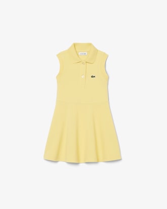 Sleeveless Stretch Piqu&eacute; Dress