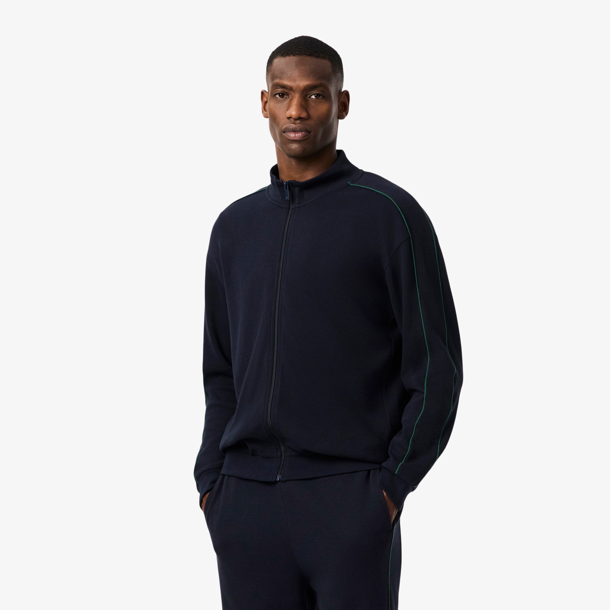 Men's Zip-Up Lounge Sweatshirt - Sweaters & Sweatshirts - New In