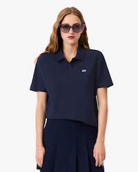 Women's Relaxed Fit Piqu&eacute; Polo