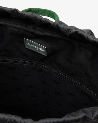 Unisex Branded Stripe Backpack