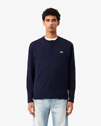 Men's Long Sleeve Henley
