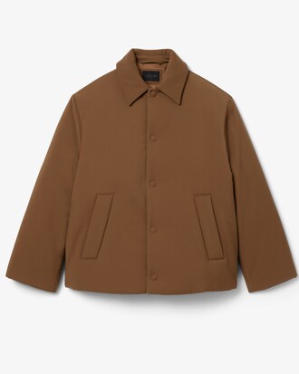 Runway Padded Wool Blend Jacket