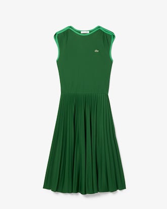 Women's Sleeveless Pleated Dress