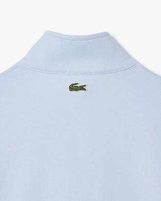 Sweatshirt col montant zippé imprimé