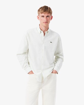 Regular Fit Striped Oxford Shirt