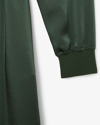 Women's Long Sleeve Belted Dress