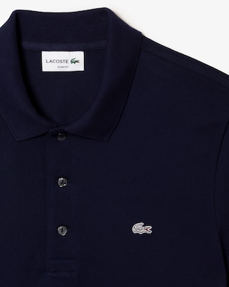 Men's Slim Fit Stretch Mini Piqué Polo