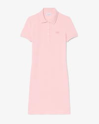 Women's Slim Fit Stretch Mini Piqu&eacute; Polo Dress