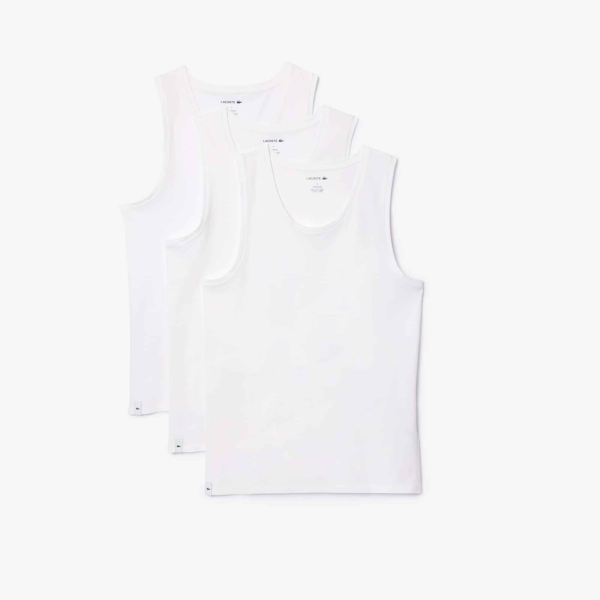 Men's 3-Pack Stretch Cotton Tank Tops - Underwear - New In 2026