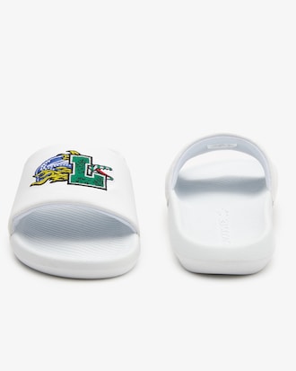 Women's Croco Slides