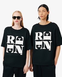 Runway Satin Graphic T-shirt