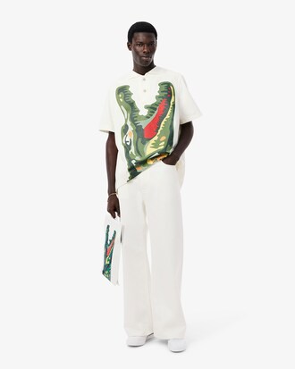 Men's Runway Wide Leg Selvedge Jeans