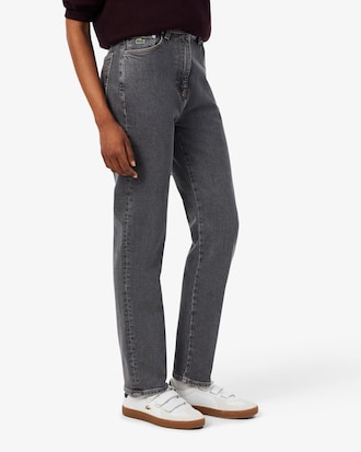 Jeans de Mezclilla de Corte Recto