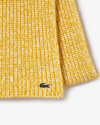 Unisex Cotton and Mercerized Alpaca Scarf