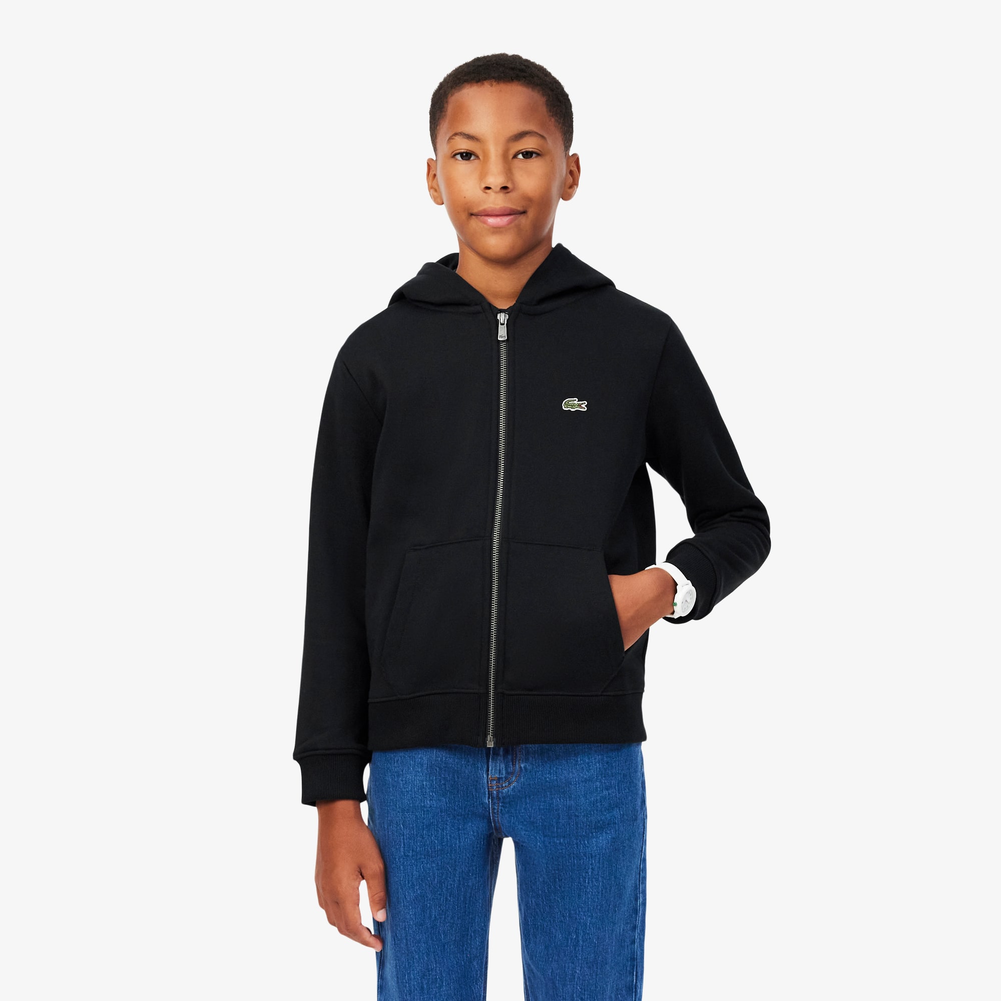 Unisex Brushed Fleece Zipped Sweatshirt - New Kids' Clothing - New