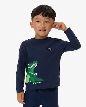 Boys' Long Sleeve Cotton T-Shirt