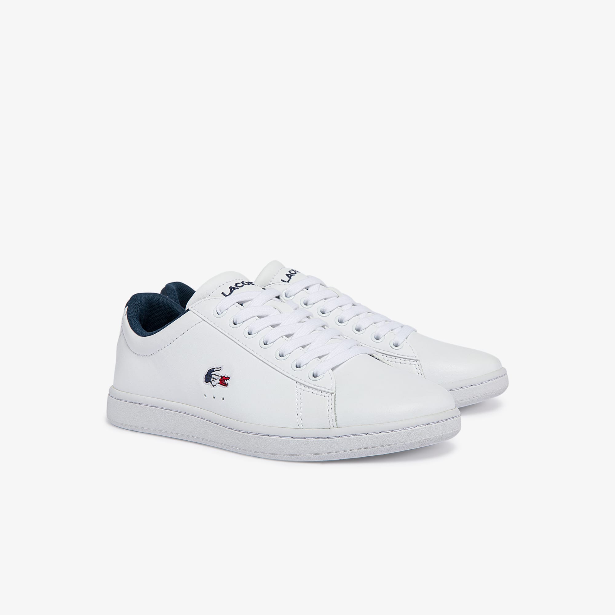 Lacoste Carnaby Evo 0120 1 SFA Dames Sneakers White - Schoenen.nl