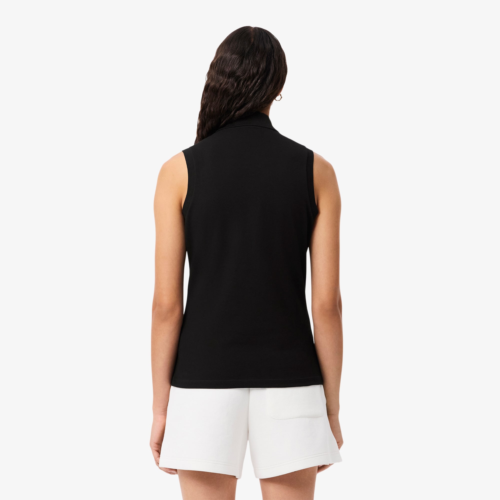 Women's Slim Fit L.12.D Sleeveless Stretch Polo