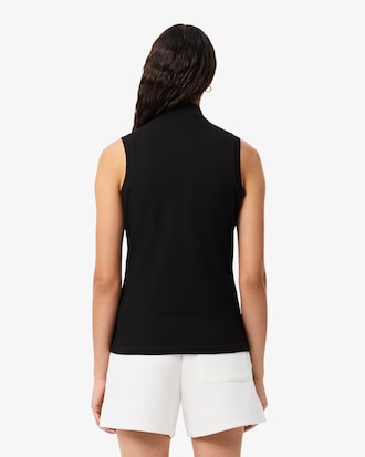 Women's Slim Fit L.12.D Sleeveless Stretch Polo
