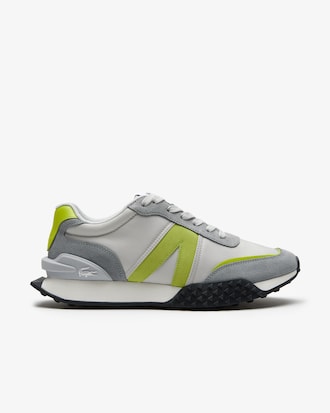 Sneakers Lacoste L-Spin Deluxe en piel contraste de color para hombre