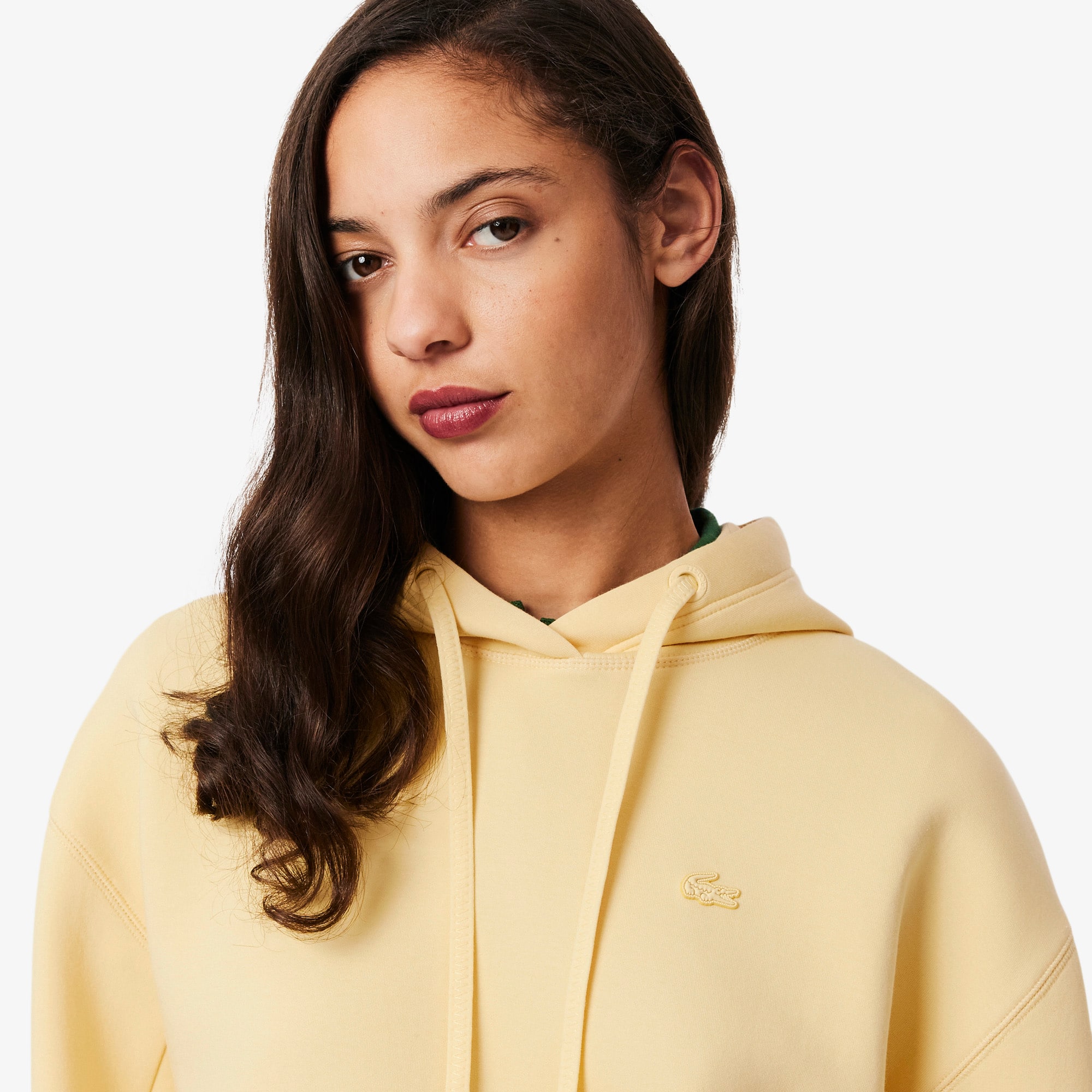 Women's Cotton Hoodie - Sweaters & Sweatshirts - New In 2026 | Lacoste