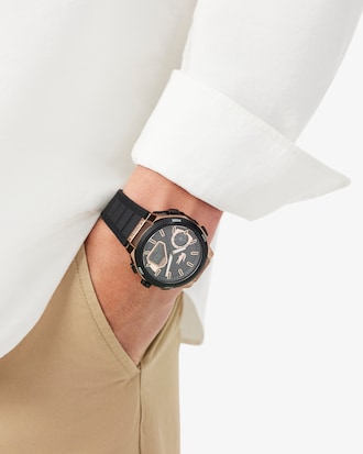 LC33 Premium Analog and Digital Silicone Watch