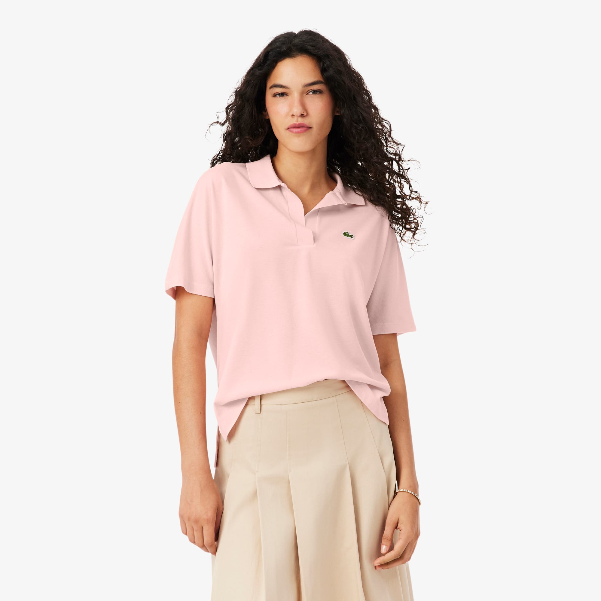 Women's Relaxed Fit Piqué Polo - Polo Shirts - New In 2026 | Lacoste