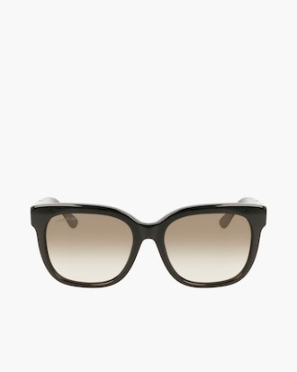Lentes De Sol Rectangulares De Piel De Cocodrilo De Acetato Para Mujer