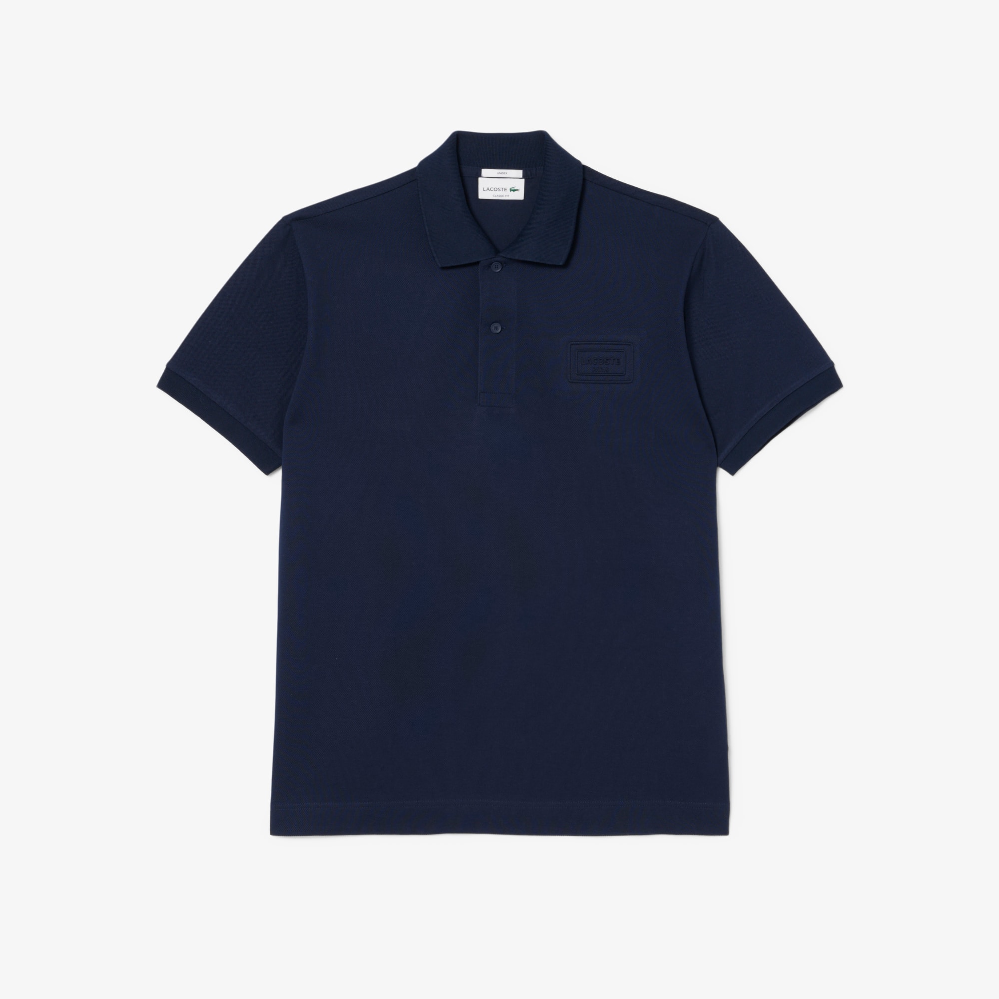 Classic Fit Embossed Branding Polo - Polo Shirts - New In 2026