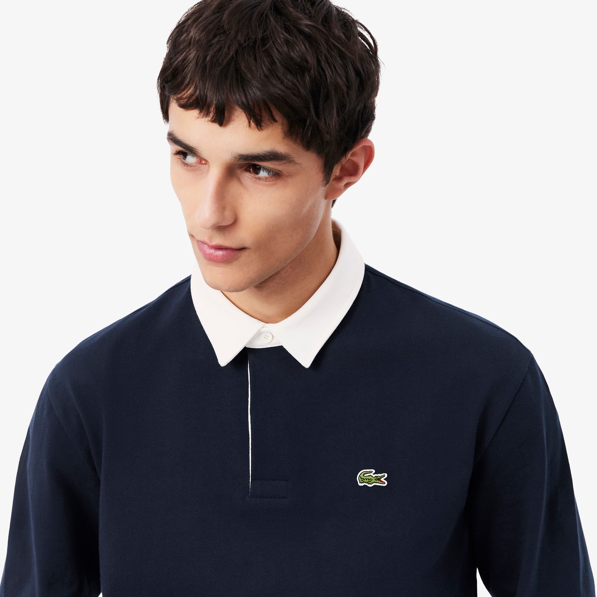 Relaxed Fit Jersey Rugby Polo Shirt