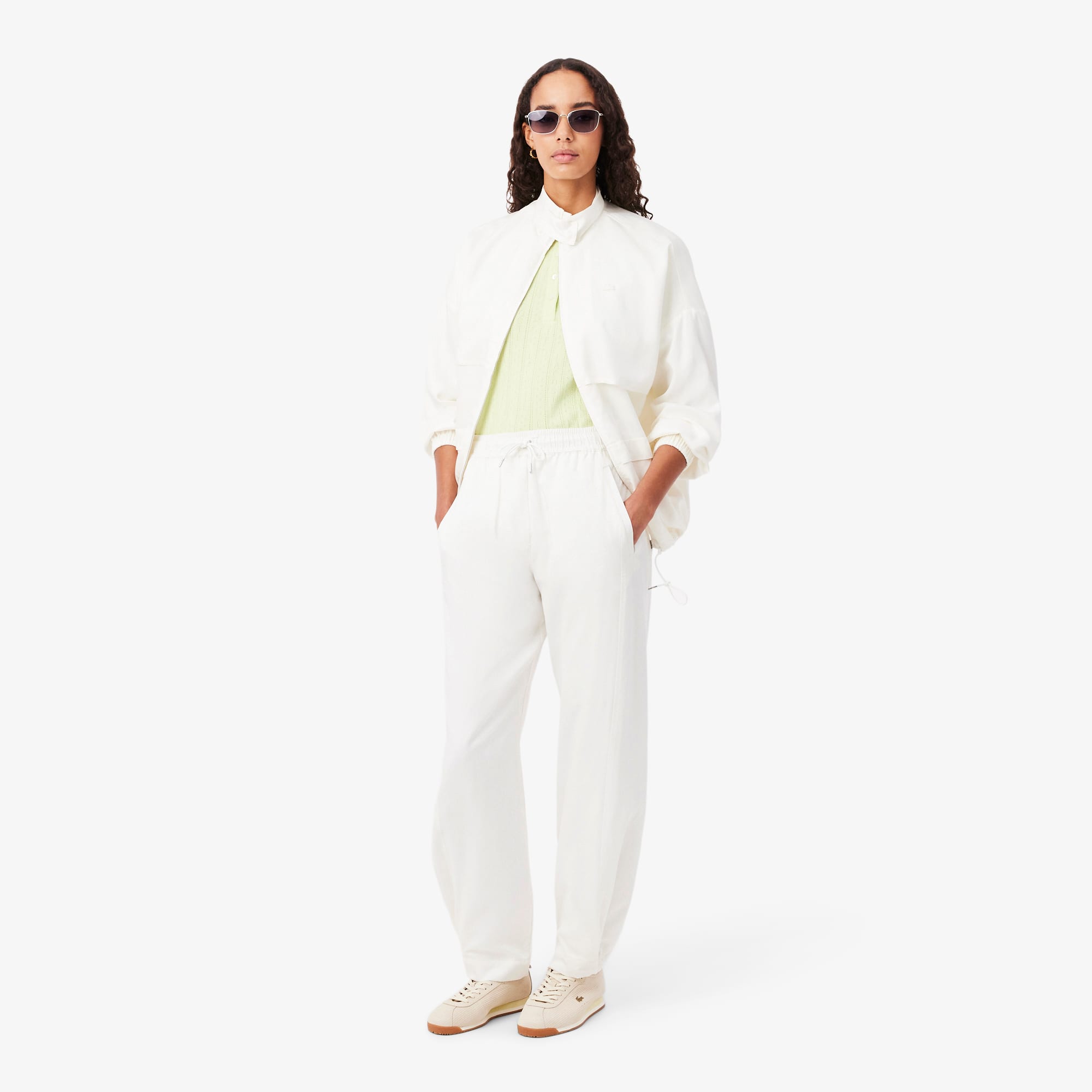 Wide Fit Fluid Pants - Pants & Leggings - New In 2026 | Lacoste