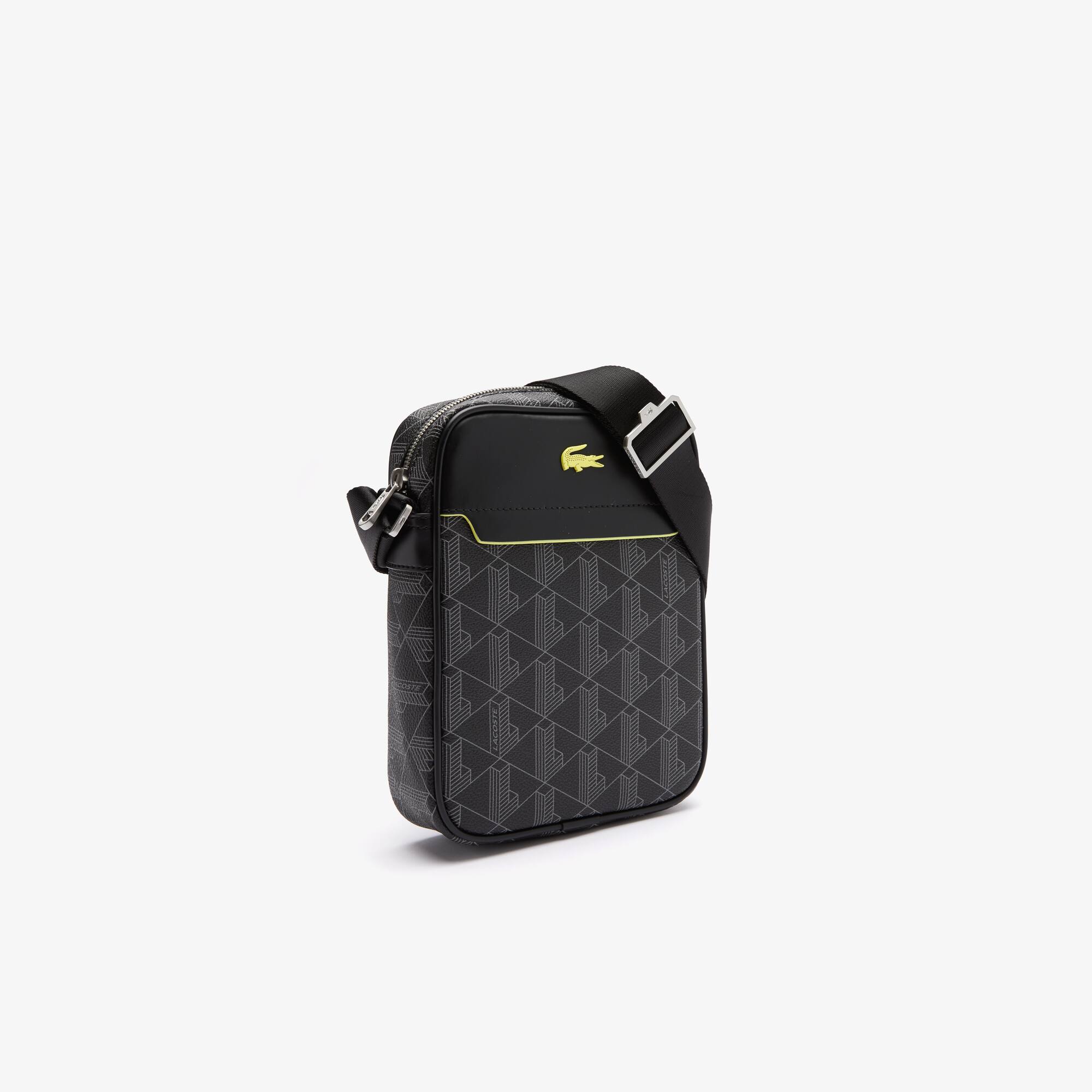 The Blend Monogram Canvas Crossbody - Bags - New In 2026 | Lacoste