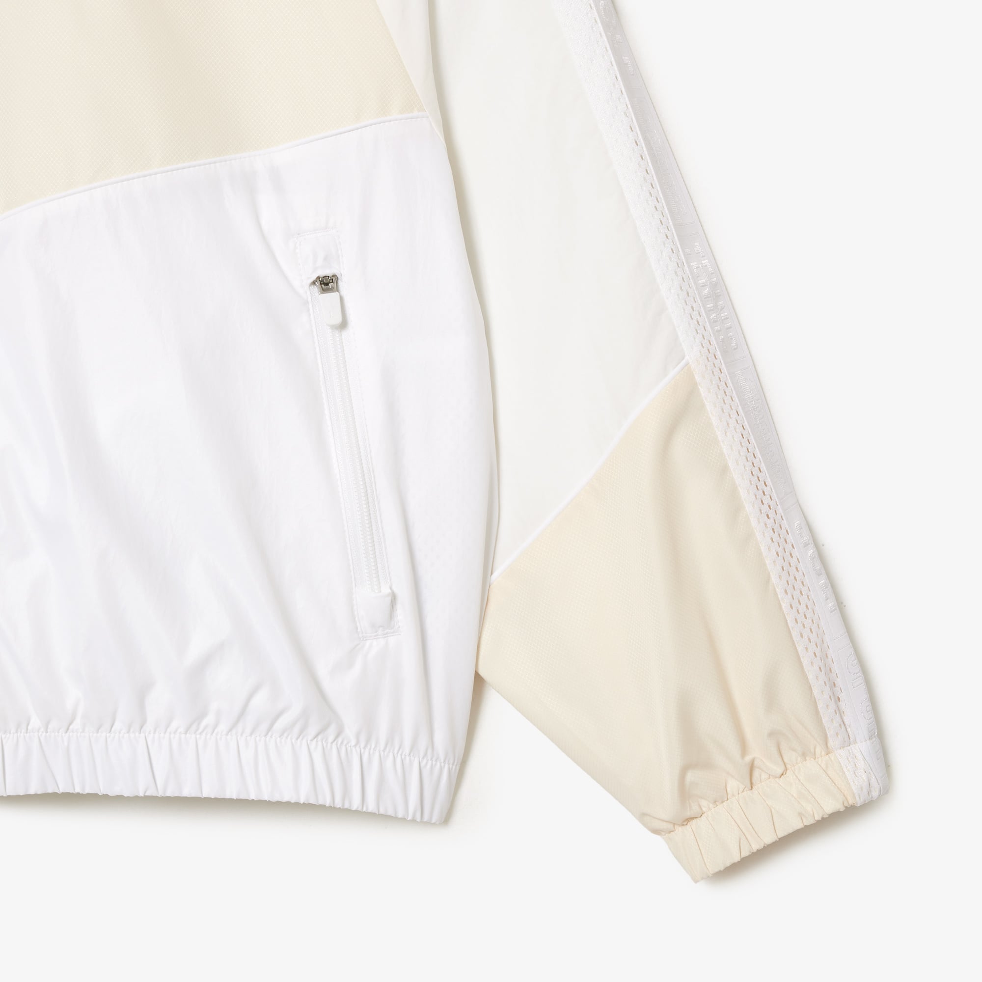 Men's Oversized Water-Resistant Patchwork Jacket - Jackets & Coats