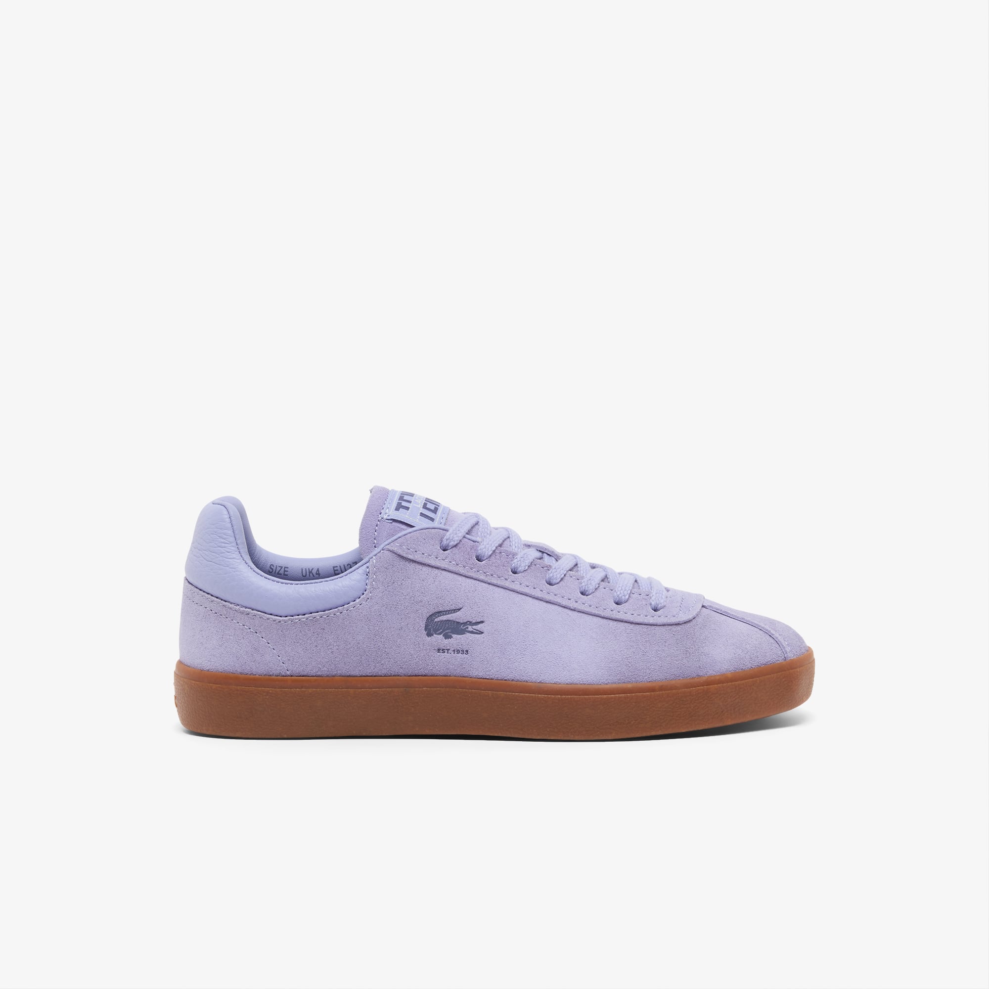 Lacoste Women's Baseshot Suede Sneakers - 9.5 In Purple