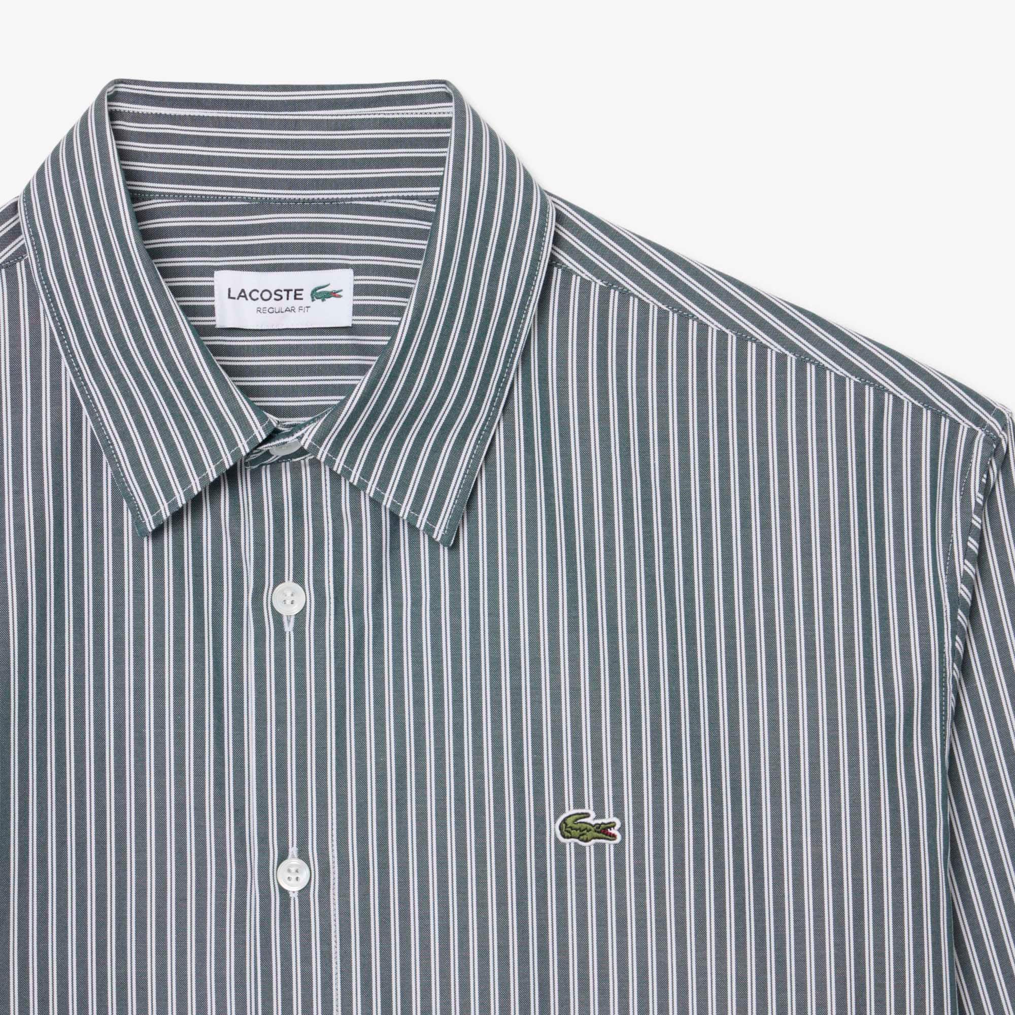Regular Fit Striped Pinpoint Shirt