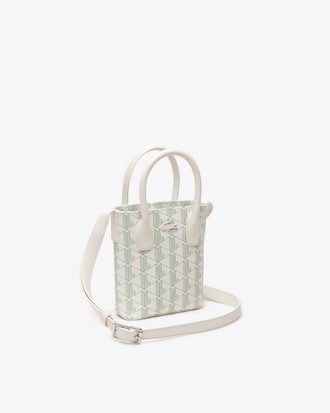 Monogram Print Mini Satchel