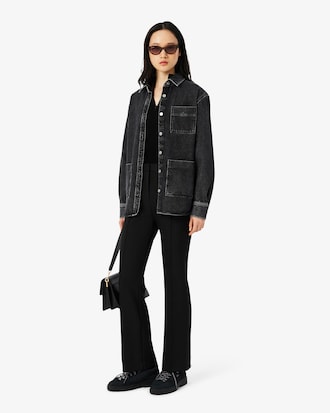 Women's High Waist Flared Pants